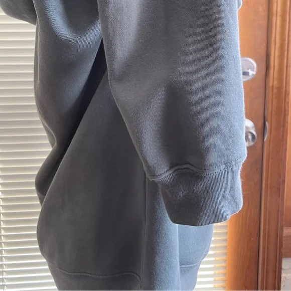 GAP Logo Hoodie Sweatshirt - Slate Green - Picture 7 of 11